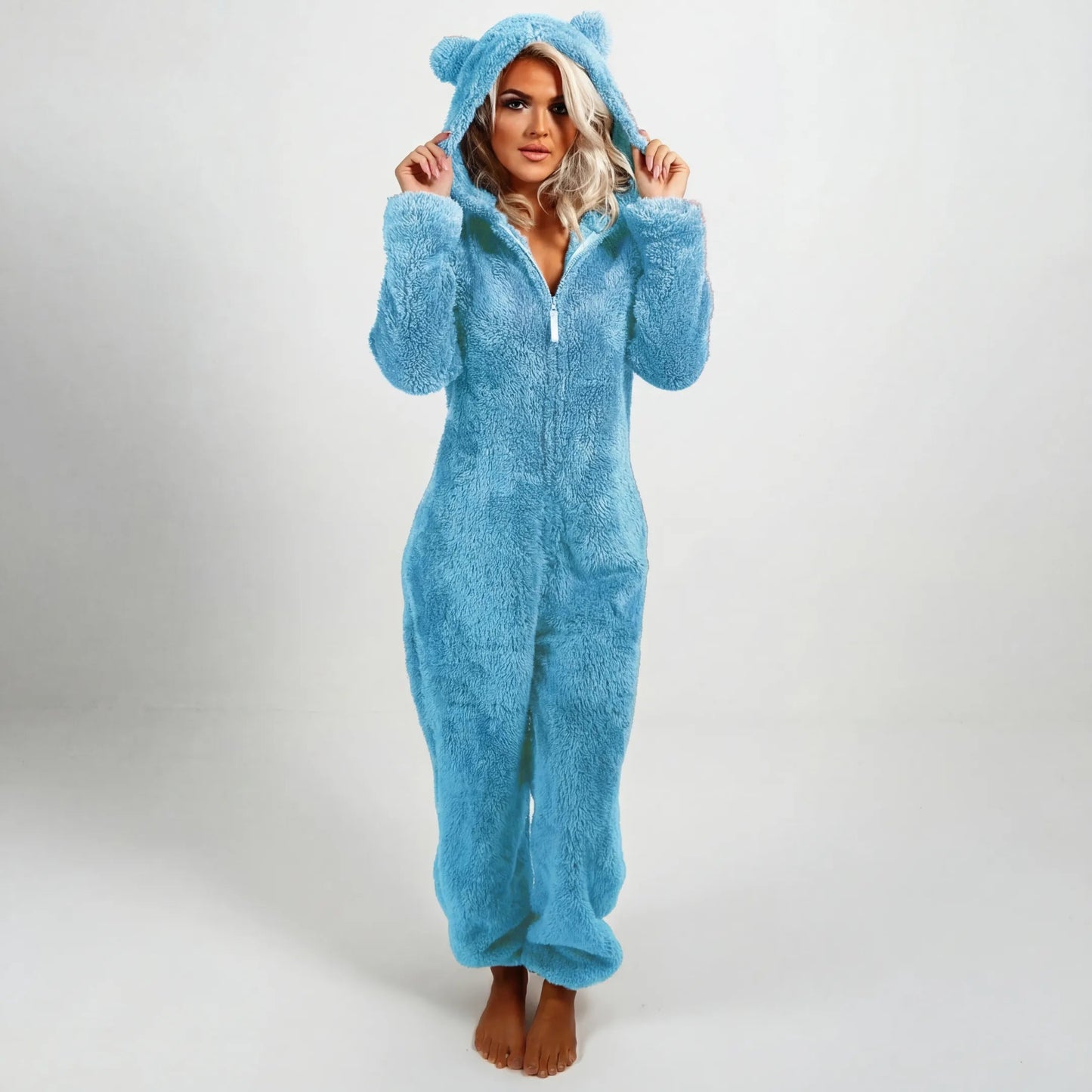 Oath Beauty - Teddy Hoodie Suit
