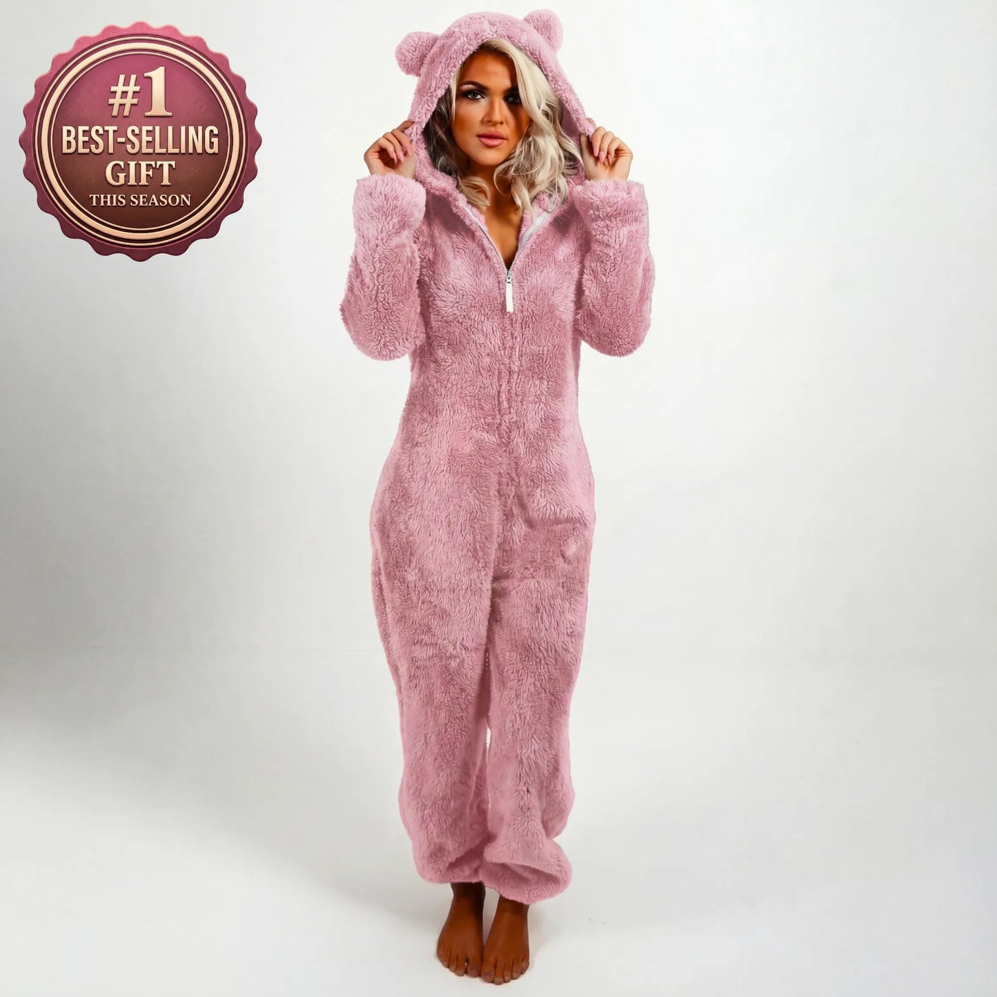 Oath Beauty - Teddy Hoodie Suit