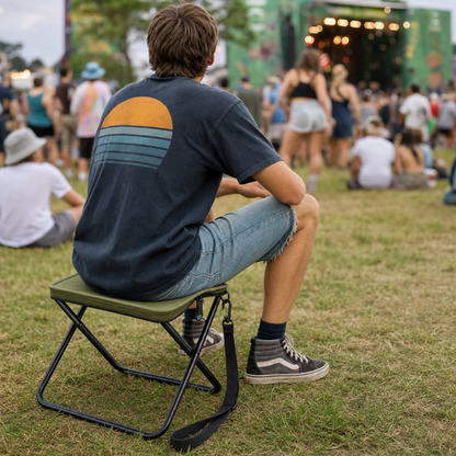 Foldable Backpack Stool