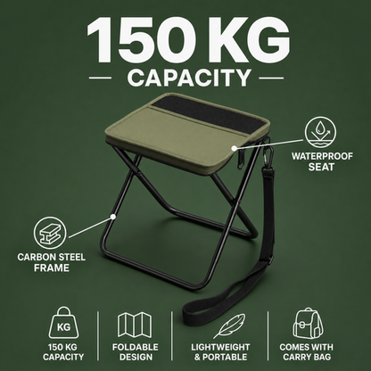 Foldable Backpack Stool