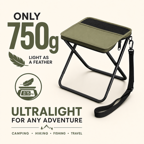 Foldable Backpack Stool