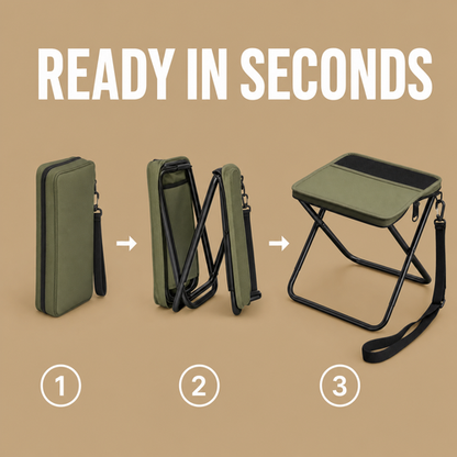 Foldable Backpack Stool