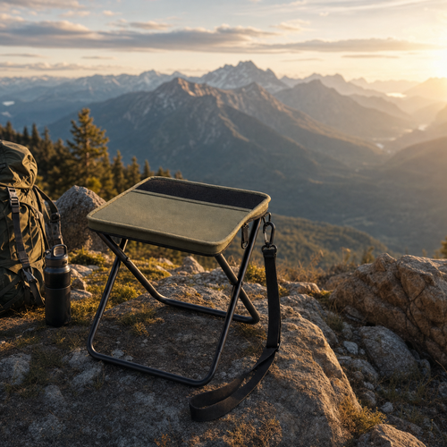Foldable Backpack Stool