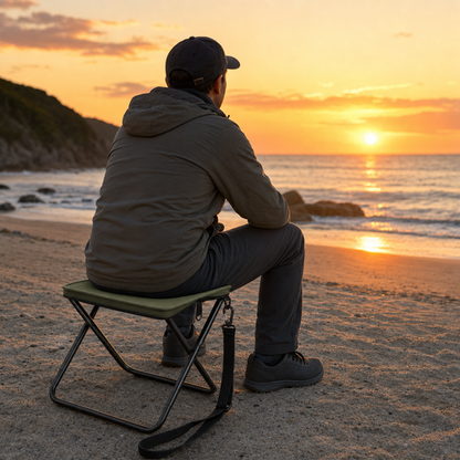 Foldable Backpack Stool