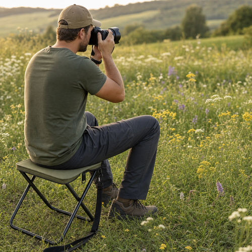 Foldable Backpack Stool