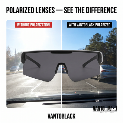 VantoBlack Mens Fit Over Sunglasses