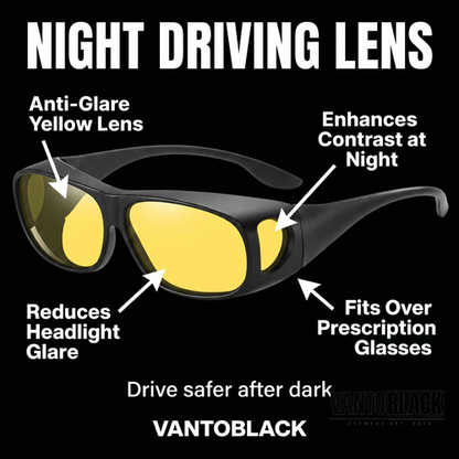 VantoBlack Mens Fit Over Sunglasses
