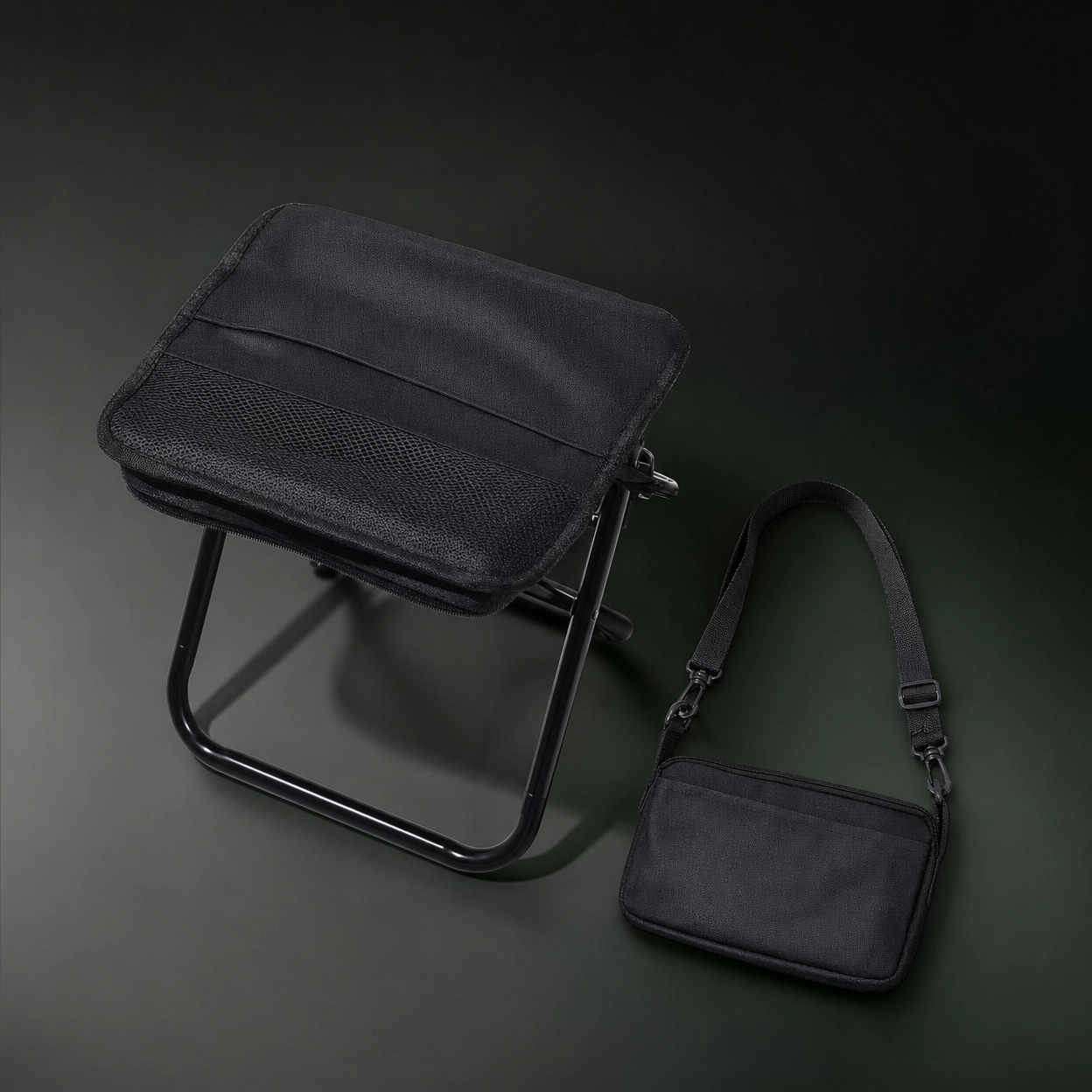 Foldable Backpack Stool